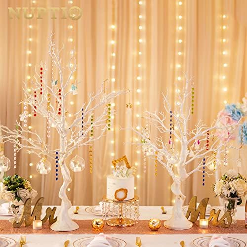 Artificial White Tree Branch for Christmas, Wedding, 31.5 inch in White, alternate view 4
