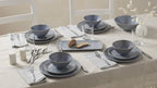 Artisanal Stripe Blue Hors Doeuvres Tray in Blue, alternate view 3