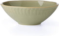 Artisanal Stripe Green Serving Bowl in 1 Count in Green