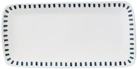 Artisanal Stripe Hors Doeuvres Tray in Stripe