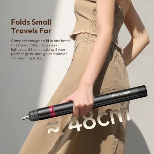 AT-05 78.7'' Heavy Duty Foldable Light Stand, 6.56ft Extendable Light Tripod for Continute Output Photography, alternate view