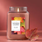 Autumn Leaves Scented Candle, 22oz Large Jar, alternate view 4