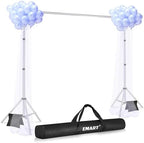 Backdrop Stand 10x7FT Adjustable Back Drop Stand for Party -Silver in 10x7FT, alternate view 2