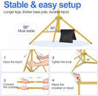 Backdrop Stand 10x8.5FT Adjustable Back Drop Stand for Party -Gold in 10x8.5FT, alternate view 5