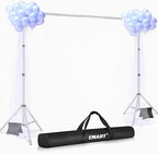 Backdrop Stand 10x8.5FT Adjustable Back Drop Stand for Party -Silver in 10x8.5FT, alternate view 2