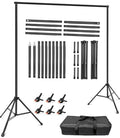 Backdrop Stand 10x8ft, Versatile Sizes Adjustable Banner Holder in 10x8ft