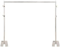 Backdrop Stand, 8x10 ft Adjustable Photo Backdrop Stand Kit, Heavy Duty Backdrop Stand with Steel Base for