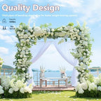 Backdrop Stand, 8x10 ft Adjustable Photo Backdrop Stand Kit, Heavy Duty Backdrop Stand with Steel Base for, alternate view 5
