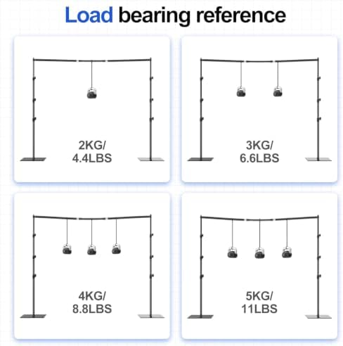 Backdrop Stand Heavy Duty 10x10ft Adjustable Pipe and Drape Stand in 10x10ft, alternate view 5