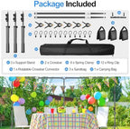 Backdrop Stand Heavy Duty, 10x20ft Adjustable Photo Backdrop Stand in 10x20ft, alternate view 6