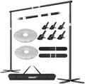 Backdrop Stand Heavy Duty 8.5x10ft, Pipe and Drape with X-Shaped Base in 8.5x10ft