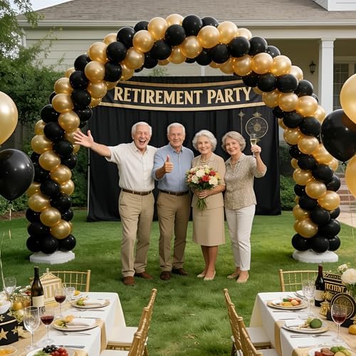 Balloon Arch Kit, 10FT Wide 9FT High Adjustable Balloon Arch Stand with Water Fillable Bases & Balloon Clips, alternate view