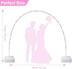 Balloon Arch Kit, 7.4ft Balloon Arch Stand Frame with Base: for Wedding Baby Shower Birthday Party Decorations, alternate