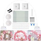 Balloon Arch Kit, 7.4ft Balloon Arch Stand Frame with Base: for Wedding Baby Shower Birthday Party Decorations