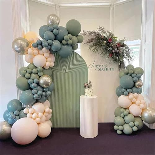 Balloon Arch Kit 8.2ft & 4.9ft, Free Bending Half Balloon Arch Stand, alternate view 5