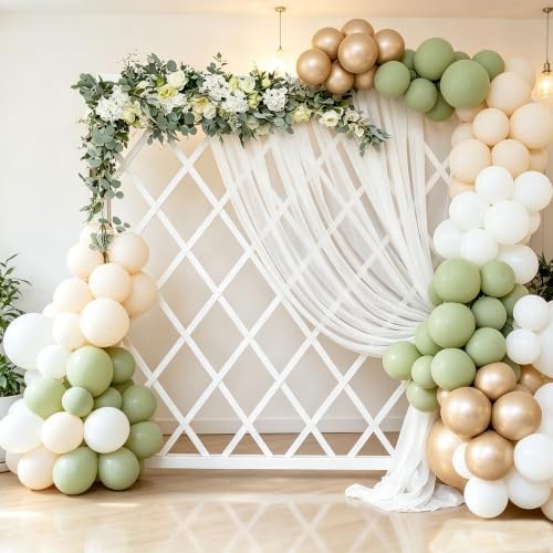 Balloon Arch Kit 8.2ft & 4.9ft, Free Bending Half Balloon Arch Stand, alternate view 6