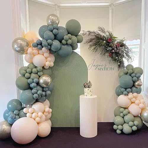 Balloon Arch Kit,8.2FT & 5FT Free Bending Half Balloon Arch Stand with Base, alternate view 6
