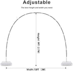 Balloon Arch Kit, 9FT Height & 10FT Width Adjustable Balloon Arch Stand Frame Garland Stand: Wedding Baby Shower, alternate