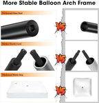 Balloon Arch Kit, 9FT Height & 10FT Width Adjustable Balloon Arch Stand Frame Garland Stand: Wedding Baby Shower, alternate