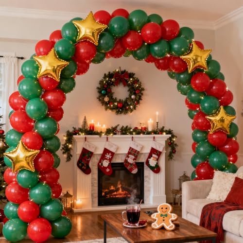 Balloon Arch Kit and Balloon Pump, 10Ft Wide Adjustable Balloon Arch Stand for Floor Frame with Electric Pump, alternate view