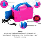 Balloon Arch Kit and Balloon Pump, 10Ft Wide Adjustable Balloon Arch Stand for Floor Frame with Electric Pump, alternate view
