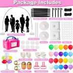 Balloon Arch Kit and Balloon Pump, 9Ft Tall & 10Ft Wide, alternate view 5