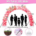 Balloon Arch Kit and Balloon Pump, 9Ft Tall & 10Ft Wide, alternate view 6