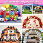 Balloon Arch Kit and Balloon Pump Electric, 10ft Wide Adjustable Balloon Arch Stand With 100Balloons 2Balloon, alternate view