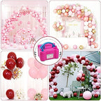 Balloon Arch Kit and Balloon Pump Electric, 12ft Wide Table Balloon Arch Stand With 100Balloons Balloon Stands, alternate