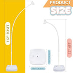 Balloon Arch Kit Balloon Arch Stand with Base, 9.35Ft & 6Ft High Free Bending Half Arch Balloon Stand for, alternate view 3