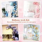 Balloon Arch Kit for Floor, 8.2 FT Adjustable Balloon Arch Stand with Base, Balloon Column Kit for Wedding, alternate view 5