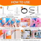 Balloon Arch Kit for Party Birthday Decoration 9.2FT & 6FT, alternate view 6
