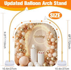 Balloon Arch Kit for Wedding Decoration 9.2FT & 6FT - Gold in 9.2FT & 6FT in Updated-gold, alternate view 3