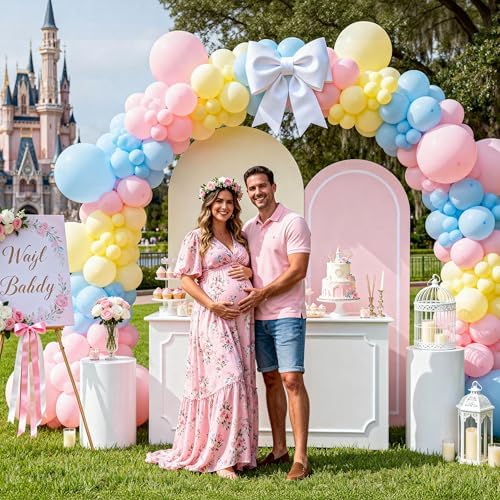 Balloon Arch Kit Stand 10 ft Wide 9 ft Tall Adjustable with Base, alternate view 7
