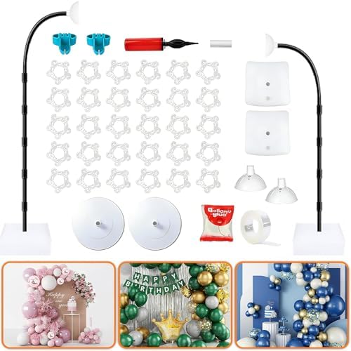Balloon Arch Kit Stand for Birthday Decoration 8.2FT & 6FT