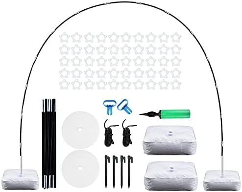 Balloon Arch Kit with Base, 9x10ft Adjustable Stand for Wedding in 9x10ft