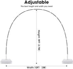 Balloon Arch Kit with Electric Balloon Pump, Adjustable Balloon Arch Stand Frame Garden Arbors: for Wedding Baby, alternate
