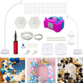 Balloon Arch Kit with Electric Pump, Free Bending Half Balloon Arch Stand