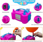 Balloon Arch Kit with Electric Pump, Free Bending Half Balloon Arch Stand, alternate view 6