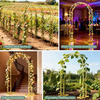 Balloon Arch Stand 7.2FTx4.3FT Trellis for Climbing Plants Outdoor, alternate view 7