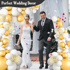 Balloon Arch Stand for Floor with Base, Reusable Balloon Arch Kit, Black in Black, alternate view 2
