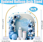 Balloon Arch Stand for Wedding Arch Frame Decoration 9.2FT & 6FT, alternate view 3