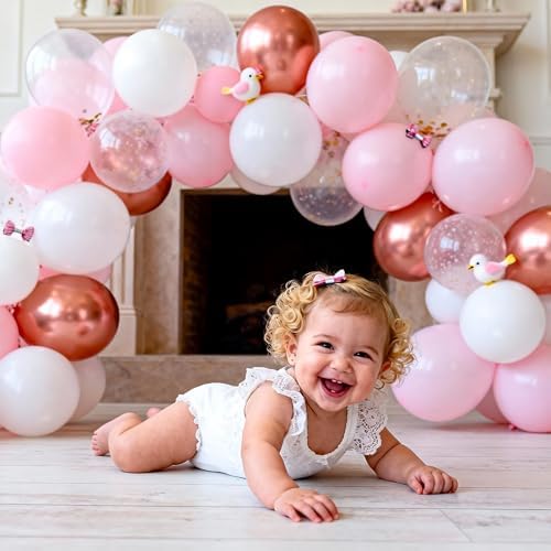 Balloon Arch Stand Kit 9ft &5.6ft, Heavy Duty Base With Water Filling Bag Bendable Half Arch Balloon Arch for, alternate view