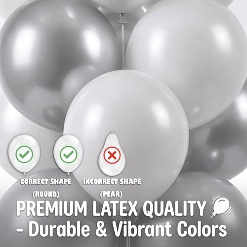 Balloon Column Kit Set of 2 With Balloons Included - with Base, and Pole, Balloon Tower Backdrop Decoration for, alternate