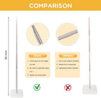 Balloon Column Stand Kit, Set of 2, 6.6ft Height Adjustable Column Kit, Metal Telescopic Pillar Balloon Stand, alternate view
