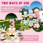 Balloon Column Stand Kit Set of 2, Lightweight Balloon Stands for Table, Reusable Balloon Holder with Metal, alternate view 3