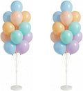 Balloon Column Stand Kit with Balloons, Base and Pole, Balloon Column Kit for Floor or Table Backdrop Decoration