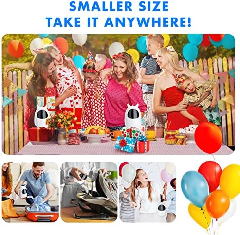 Balloon Pump Electric, SPLAKS Balloons Inflator Air Pump Portable Balloon Blower for Garland Arch, Party, alternate view 5