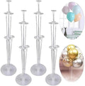 Balloon Stand Kit for Party and Wedding Decorations Celebrations 4 Sets Balloon Stands fot Table with 28 Sticks