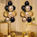 Balloon Stands Floor Column Kit 2 Centerpiece Party Decorations in Blue white